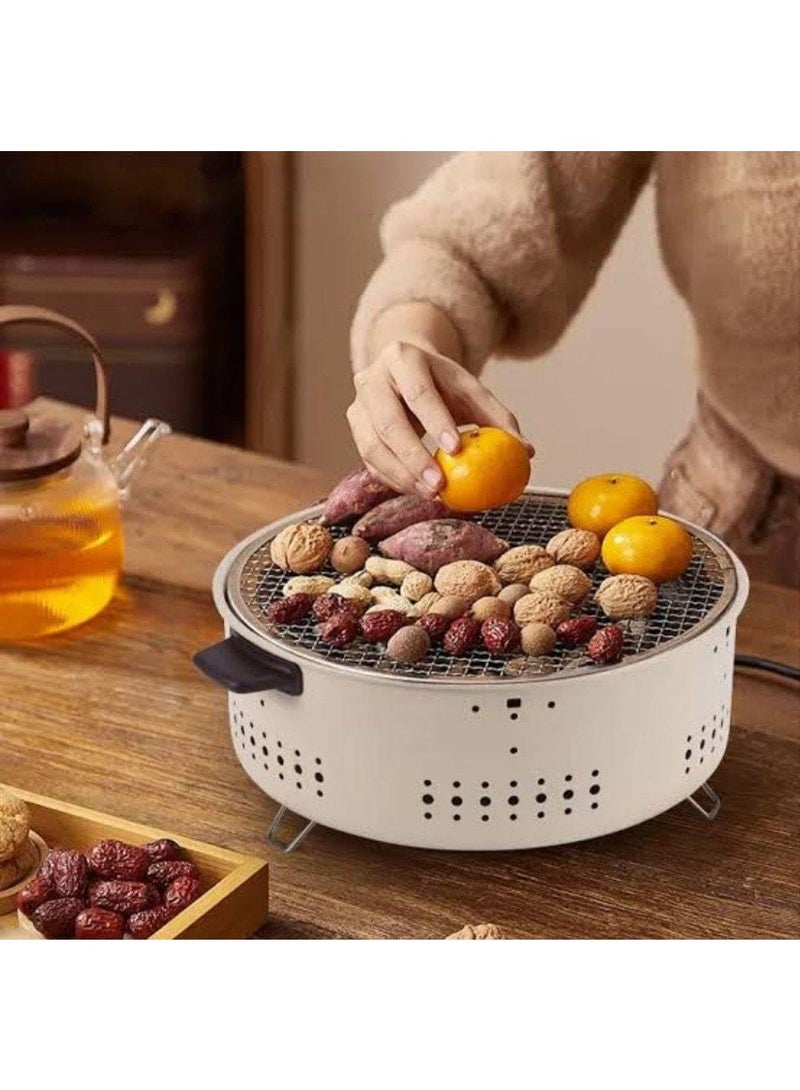 شواية فحم بتصميم عملي ومناسب للاستخدام المنزلي والخارجي – طعم شواء الفحم الأصلي مع أرجل قابلة للطي وسهلة التخزين لشوي اللحوم والدواجن والمأكولات البحرية - Image 5